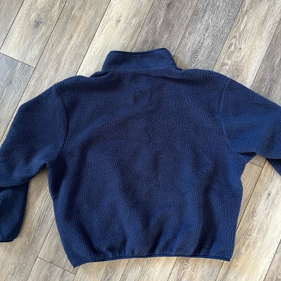 Nike Club Fleece Sherpa Winterized Navy Blue Full Zip Jacket Men’s Large - Picture 10 of 13